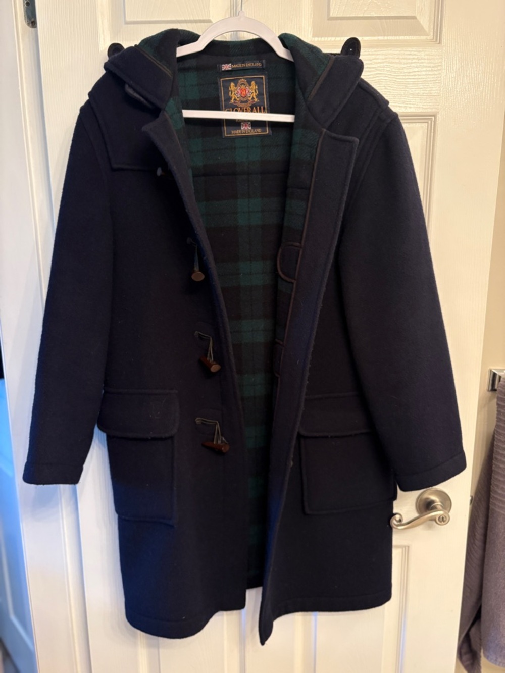 Made in England Gloverall Wool Duffle Coat